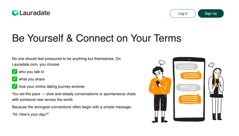 Lauradate dating site tips