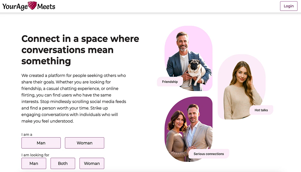 What is YourAgeMeets used for